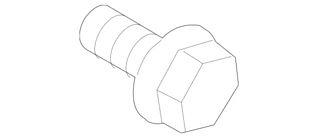 49903500 - : Hexagon Head Screw for Mercedes-Benz: R320, R350, R500 Image