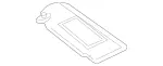 22081010101A22 - : Sun Visor for Mercedes-Benz Image