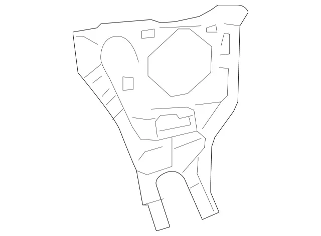 1648850614 - Body: Side Bracket for Mercedes-Benz Image