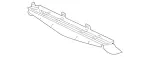 2185052330 - : Air Duct Segment for Mercedes-Benz Image