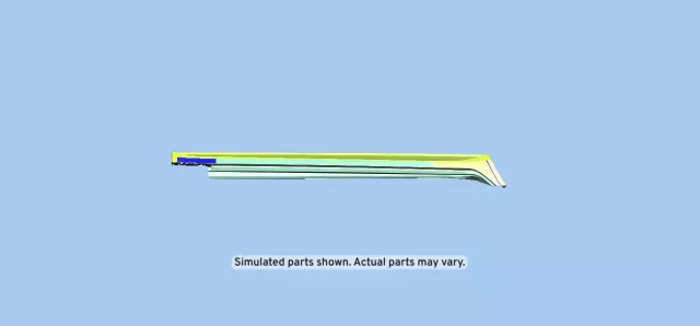 25957990 - Body: Rocker Molding for Cadillac: CTS Image
