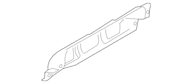 1666890014 - Front-End Assembly, Front Panel: Holder for Mercedes-Benz: GL350, GL450, GL550, GL63 AMG, GLE300d, GLE350, GLE400, GLE43 AMG, GLE450 AMG, GLE550e, GLE63 AMG, GLE63 AMG S, GLS350d, GLS450, GLS550, GLS63 AMG, ML250, ML350, ML400, ML550, ML63 AMG Image image