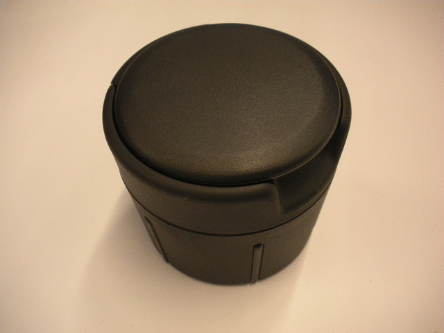 Ashtray - Black - Volkswagen (5N0-857-961-B-82V)