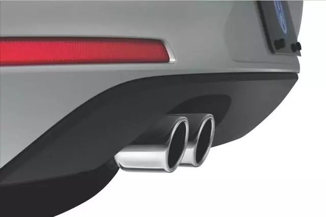 Exhaust Tips - Polished Metal - Volkswagen (5C1-071-910)