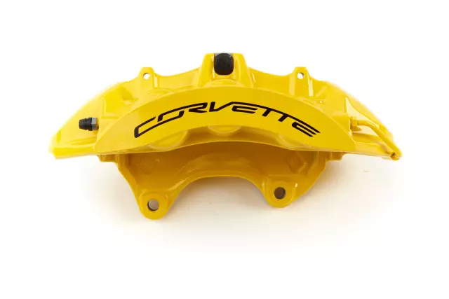 23242499 - : Yellow Front Driver Side Disc Brake Caliper Assembly for Chevrolet: Corvette Image