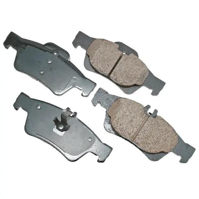 EUR986 - : Akebono EURO Ultra Premium Ceramic Disc Brake Pad Kit for AKEBONO Image