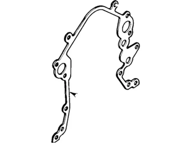E6TZ6020B - Engine: Timing Cover Gasket for Ford: Bronco, E-150 Econoline, E-150 Econoline Club Wagon, E-250 Econoline, E-250 Econoline Club Wagon, E-350 Econoline, E-350 Econoline Club Wagon, F-150, F-250, F-350 Image