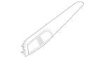 2046807071 - : Trim Strip for Mercedes-Benz: C350 Image