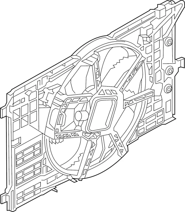 214815NA1A - Cooling System: Fan Assembly for INFINITI: QX50, QX55 Image