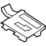 8A5Z54045A76AA - : Shift Panel for Lincoln: MKS Image