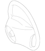17146018039E37 - : Steering Wheel for Mercedes-Benz Image