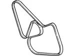 E1FZ8620K - Cooling System: Belt for Ford: Escort, EXP | Mercury: Lynx Image