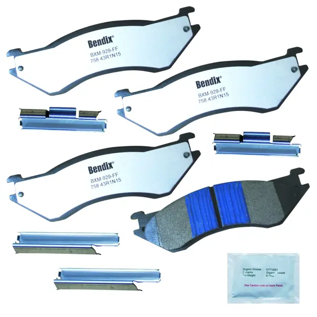 MKD758FM - : BENDIX Fleet MetLok Brake Pad for BENDIX Image