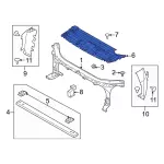 ML3Z19E525A - Body: Sight Shield for Ford Image