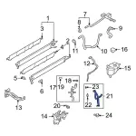 ML3Z8A519A - Cooling System: Outlet Tube for Ford: F-150 Image