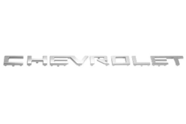 85544868 - Exterior: Chevrolet Script Lettering - Galvano for GM Image