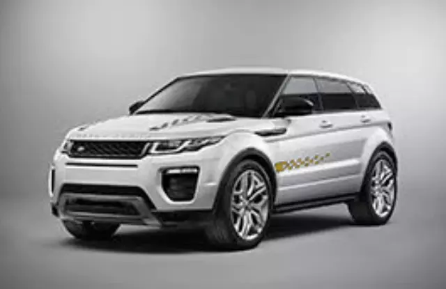 VPLVB0226GAW - Exterior: Vehicle Decals, Number One, Left Side, Gold for Land Rover: Range Rover Evoque Image