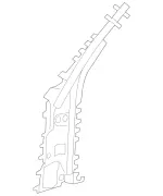 2386304800 - Side Panels: Reinforcement for Mercedes-Benz Image