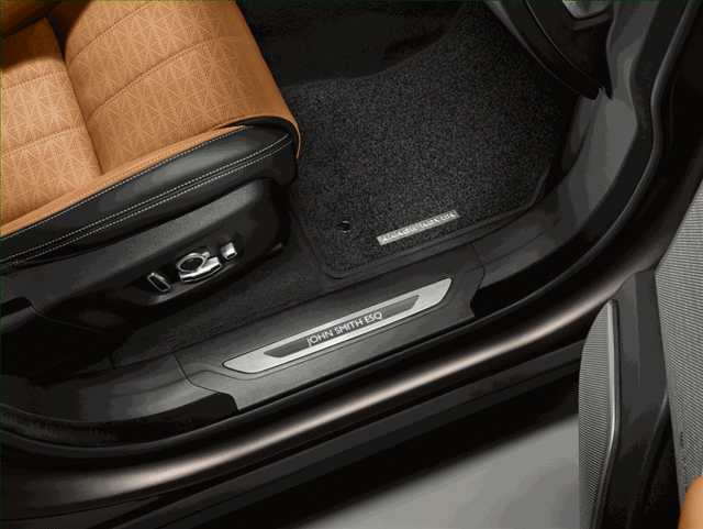 VPLYS0458PVJ - Interior: Sill Treadplates, Personalized, Illuminated for Land-Rover Image