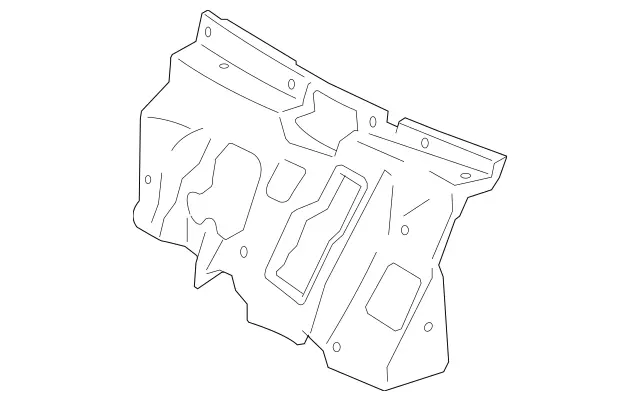 2216824328 - Body: Insulation for Mercedes-Benz Image