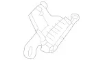 2235463200 - Electrical Equipment and Instruments: Line Bracket for Mercedes-Benz Image