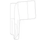2074700181 - : Holder for Mercedes-Benz Image