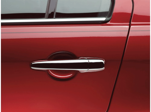 AE5Z5422404AB - Exterior: Chrome Door Handles for Ford: Fusion | Lincoln: MKZ | Mercury: Milan Image