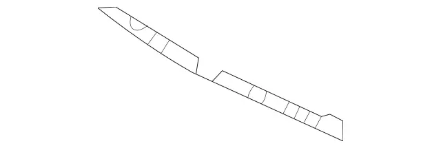 1679870100 - Attachment Parts: Chafe Protection for Mercedes-Benz: GLE350, GLE450, GLE450e, GLE53 AMG, GLE580, GLE63 AMG S Image image