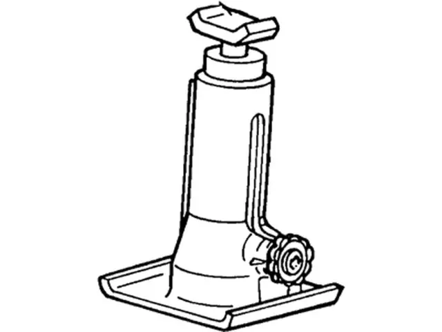 F2UZ17080A - Body: Jack Assembly for Ford: F-250, F-250 HD, F-350 Image