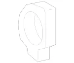 2782050040 - : Holder for Mercedes-Benz: E350, GLC300, GLE350 Image