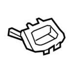 GD9Z54044A91BA - Body: Trim Molding for Lincoln: Continental Image