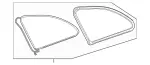 2516702339 - : Shielding Strip for Mercedes-Benz Image