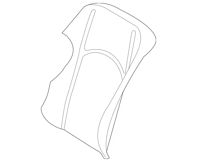 2199100116 - Driver Seat: Padding for Mercedes-Benz: CLS500, CLS55 AMG, CLS550, CLS63 AMG Image image