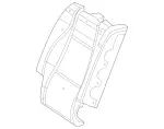 1679209714 - : Padding, Rear Seat Backrest for Mercedes-Benz Image
