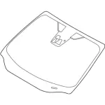 BM5Z5803100D - : Windshield for Ford: Focus Image