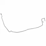 BRTAR14 - : Tube Assembly Brake for Ford Image