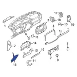 ML3Z1504338ED - : Switch Bezel for Ford: F-150 Lightning Image