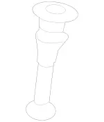 97060028T92 - Body: Headrest Guide for Mercedes-Benz Image