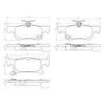 P07011N - : PRIME Ceramic Brake Pad Set for Brembo Image