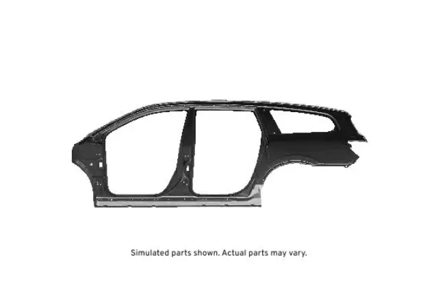 23452495 - : Passenger Side Outer Body Side Panel with Reinforcement, Plate, and Brackets for GM Image