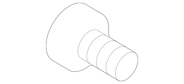 89900104 - Rear Seat: Cylinder Fit Screw for Mercedes-Benz: GL320, GL350, GL450, GL550, GL63 AMG, GLS350d, GLS450, GLS550, GLS63 AMG Image image
