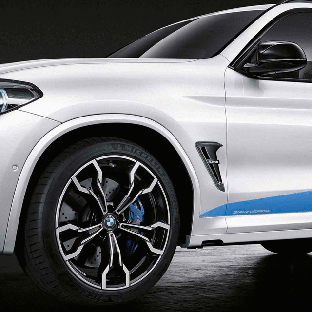 51712466811 - Exterior: M Performance Carbon Side Grille - Left for BMW: X3 Image