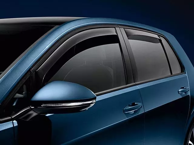 Side Window Deflectors, Rear (4 Door) - Volkswagen (5G4-072-194-HU3)
