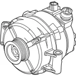 KC3Z10346A - : Alternator for Ford Image