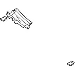 AE9Z74021A36B - Body: Cowl Extension for Lincoln: MKT Image