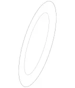 9975614 - Engine: Turbocharger O-Ring for Mercedes-Benz Image