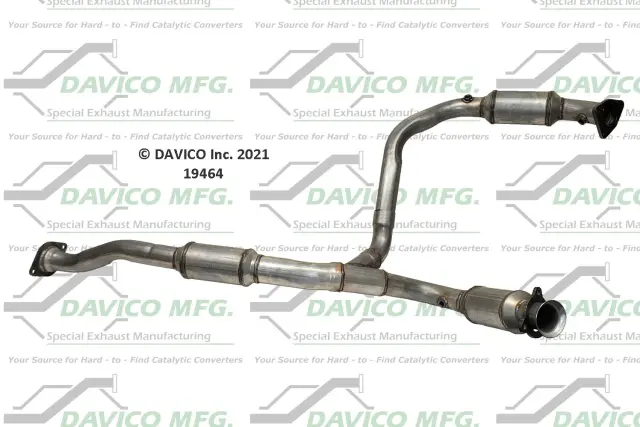 19464 - Exhaust: Direct Fit Catalytic Converter for DAVICO CONVERTERS Image
