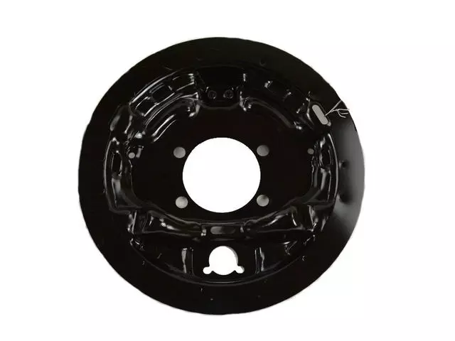 5093238AB - Service Brakes: Rear Drum Brake Backing Plate, Right for Chrysler: Town &amp; Country, Voyager | Dodge: Caravan, Grand Caravan Image