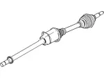 BB5Z3B436G - Front Drive Axle: Axle Assembly for Ford: Explorer Image