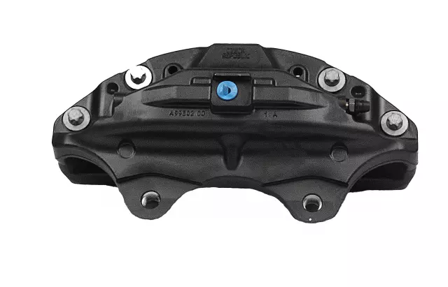 Black Front Passenger Side Disc Brake Caliper Assembly - GM (84128051)